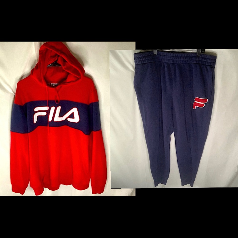 Fila Matching Set (Hoodie & Pants)